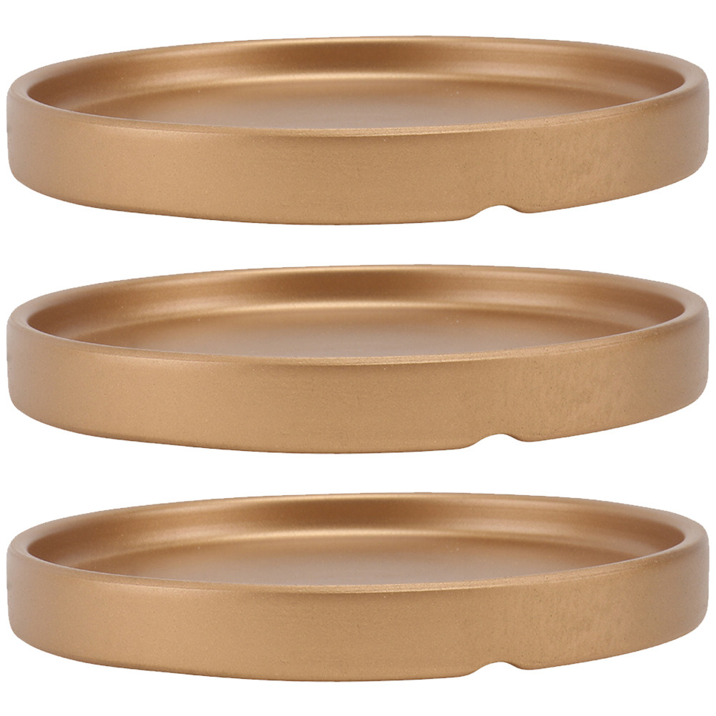 Drip Tray Saucer - 3 шт. керамические круглые поддоны для