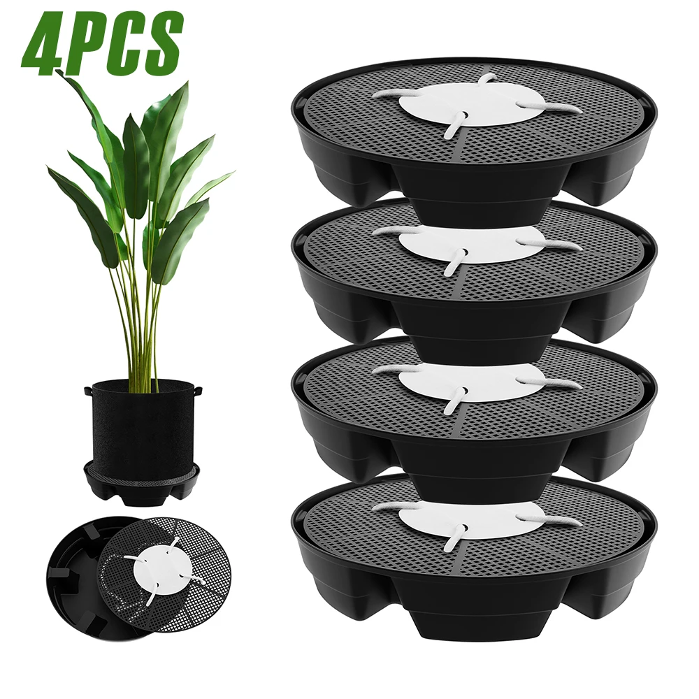 Набор из 4 поддонов для цветоч – обзор и цена Drip Tray Saucer