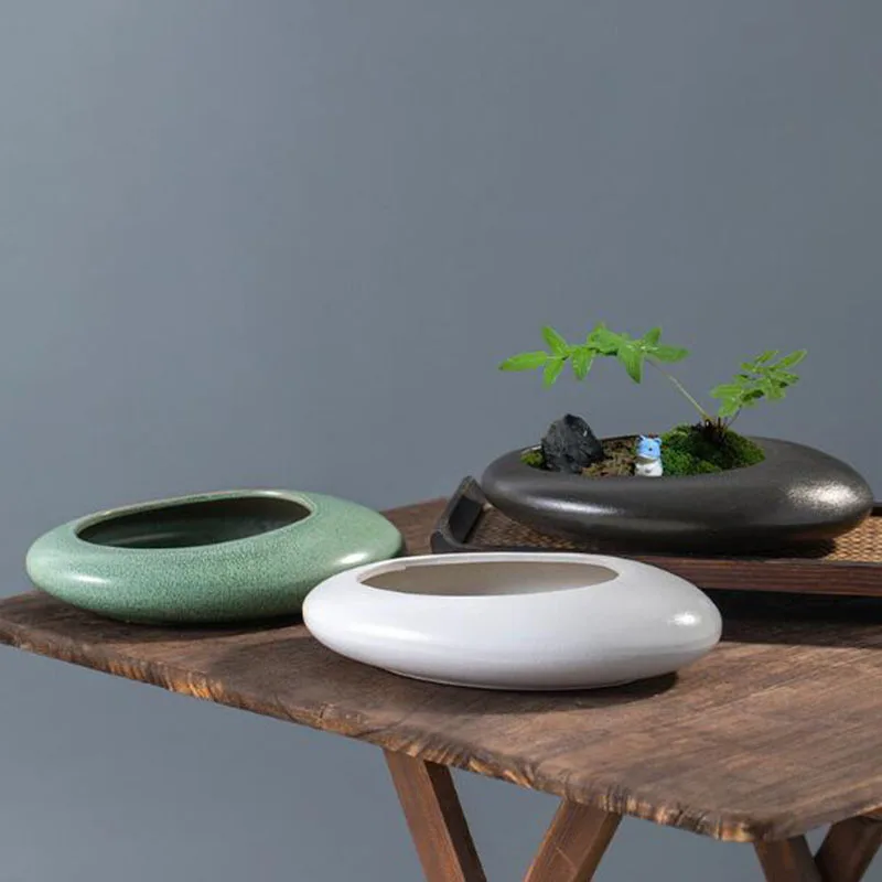 Грубая керамическая ваза для б – обзор и цена Bonsai Garden Art