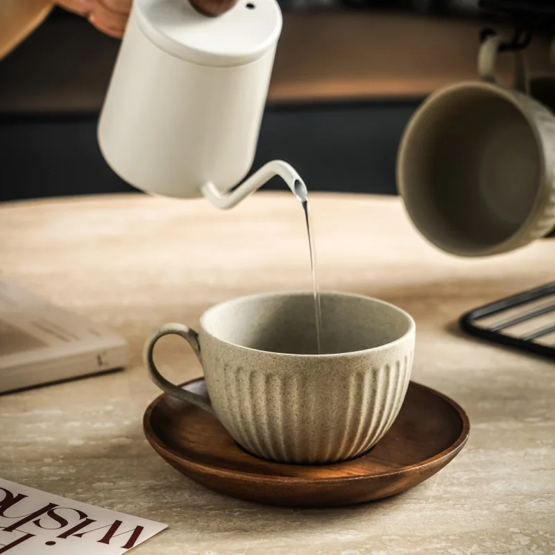 Керамическая кофейная чашка с  – обзор и цена Drip Tray Saucer